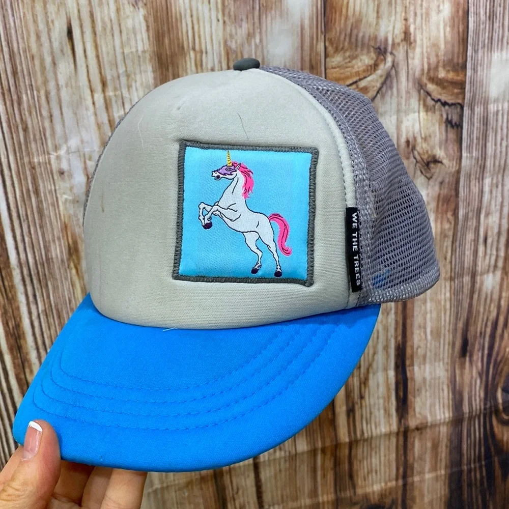 Rare! Custom! We The Trees Unicorn trucker hat